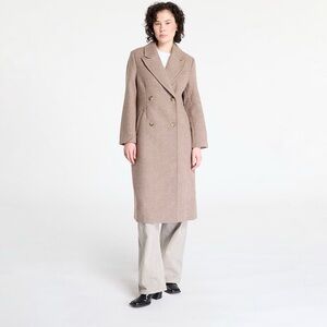 Levi’s Blair Western Coat Wool Blend Herringbone Tan Size XS New With Tags